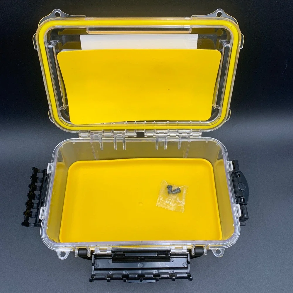 Plano Synergy Original Fishing Gear Waterproof Case PLAM1462W Yellow Clear‎